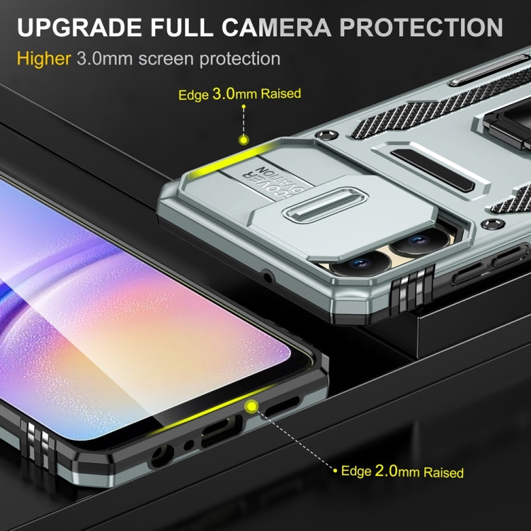For Samsung Galaxy A06 4G Armor PC Hybrid TPU Camera Shield Phone Case