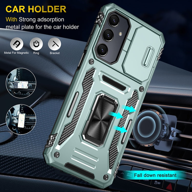 For Samsung Galaxy A16 4G / 5G Armor PC Hybrid TPU Camera Shield Phone Case