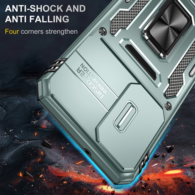 For Samsung Galaxy A16 4G / 5G Armor PC Hybrid TPU Camera Shield Phone Case