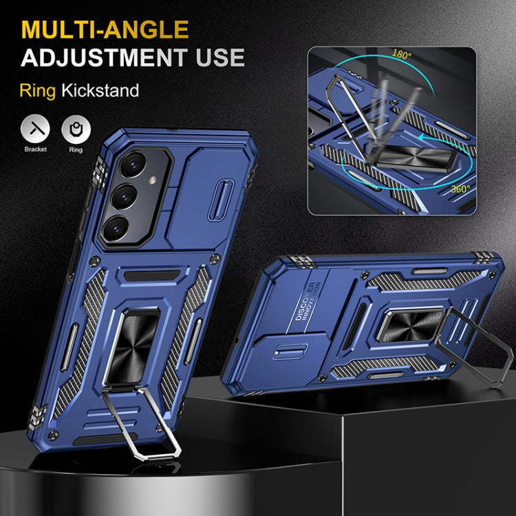 For Samsung Galaxy A16 4G / 5G Armor PC Hybrid TPU Camera Shield Phone Case
