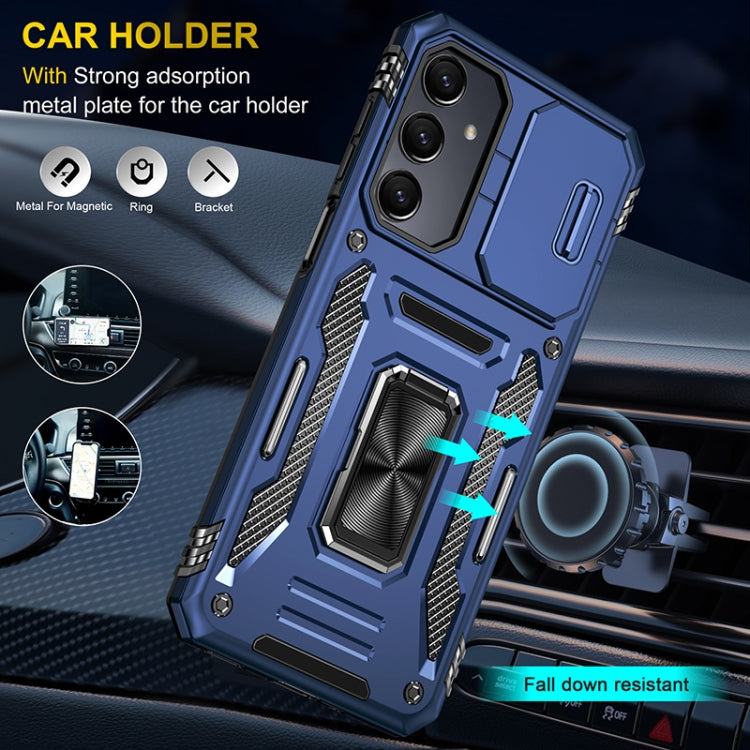 For Samsung Galaxy A16 4G / 5G Armor PC Hybrid TPU Camera Shield Phone Case