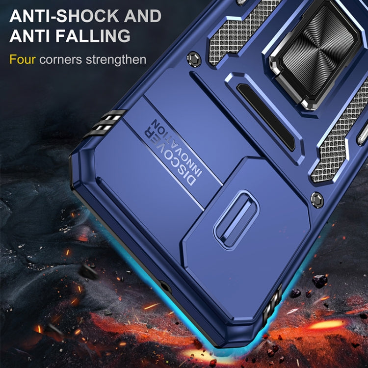 For Samsung Galaxy A16 4G / 5G Armor PC Hybrid TPU Camera Shield Phone Case