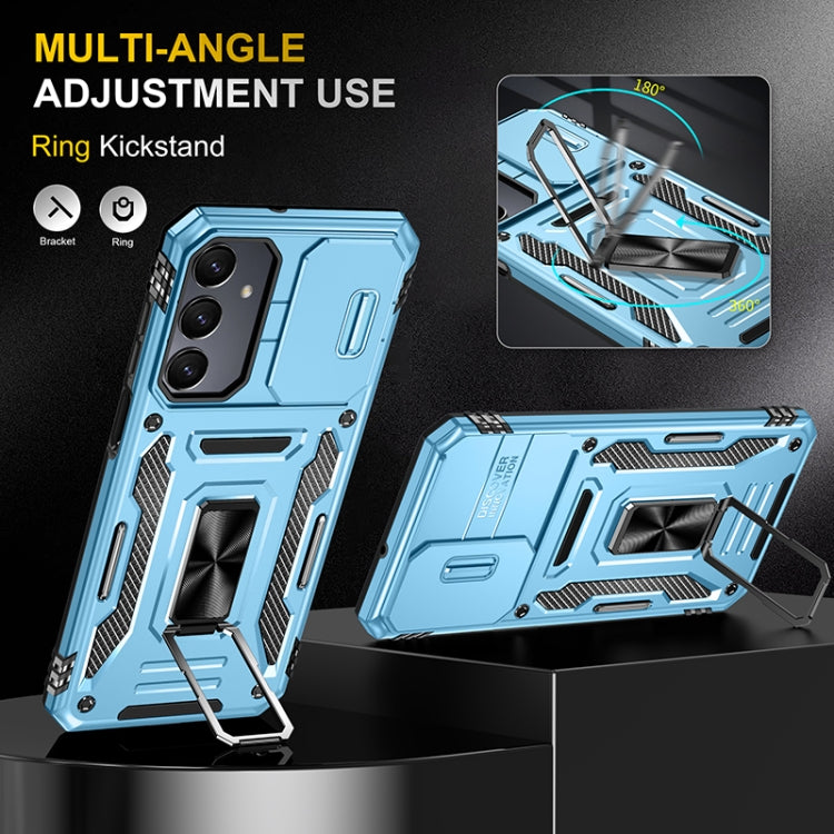 For Samsung Galaxy A16 4G / 5G Armor PC Hybrid TPU Camera Shield Phone Case