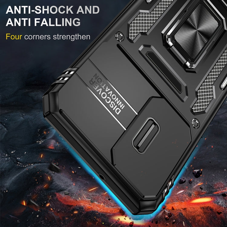 For Samsung Galaxy A16 4G / 5G Armor PC Hybrid TPU Camera Shield Phone Case