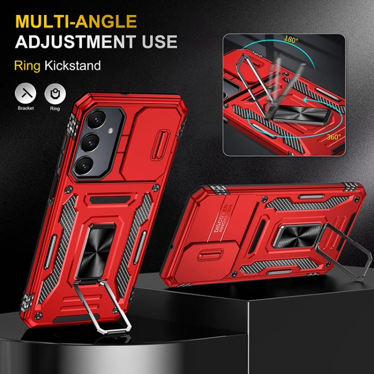 For Samsung Galaxy A16 4G / 5G Armor PC Hybrid TPU Camera Shield Phone Case