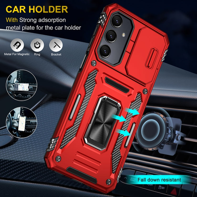 For Samsung Galaxy A16 4G / 5G Armor PC Hybrid TPU Camera Shield Phone Case