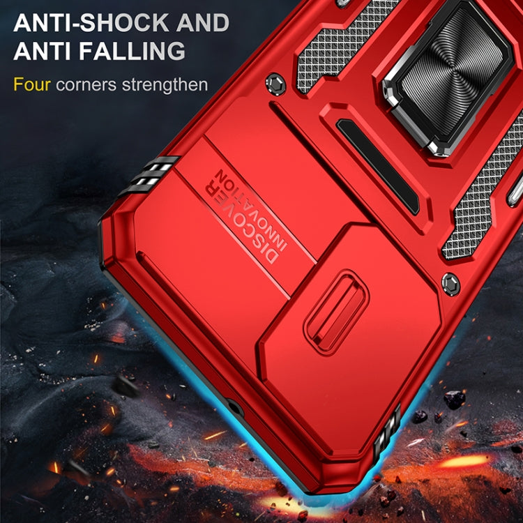 For Samsung Galaxy A16 4G / 5G Armor PC Hybrid TPU Camera Shield Phone Case