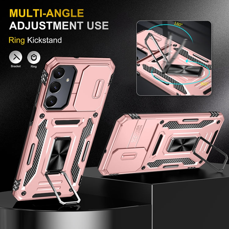 For Samsung Galaxy A16 4G / 5G Armor PC Hybrid TPU Camera Shield Phone Case