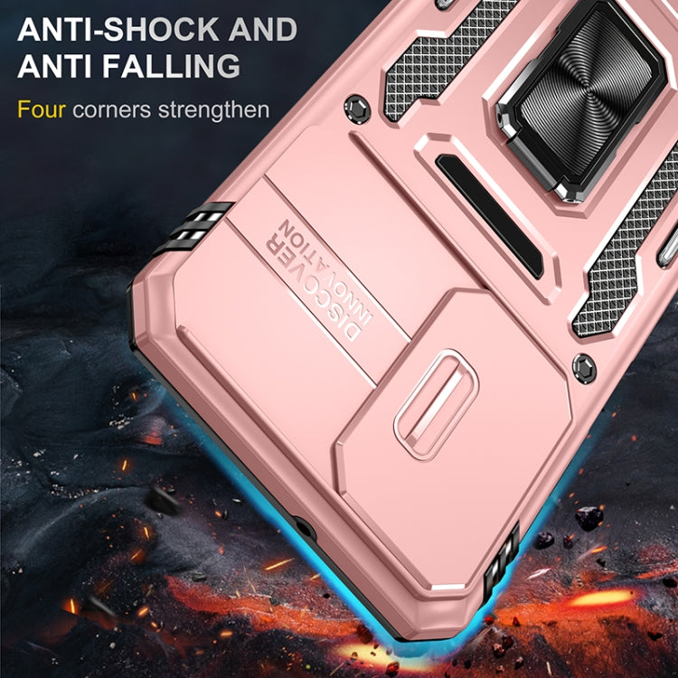 For Samsung Galaxy A16 4G / 5G Armor PC Hybrid TPU Camera Shield Phone Case