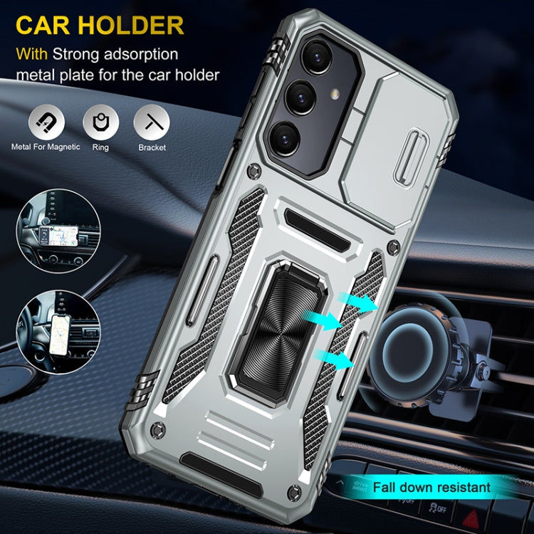 For Samsung Galaxy A16 4G / 5G Armor PC Hybrid TPU Camera Shield Phone Case