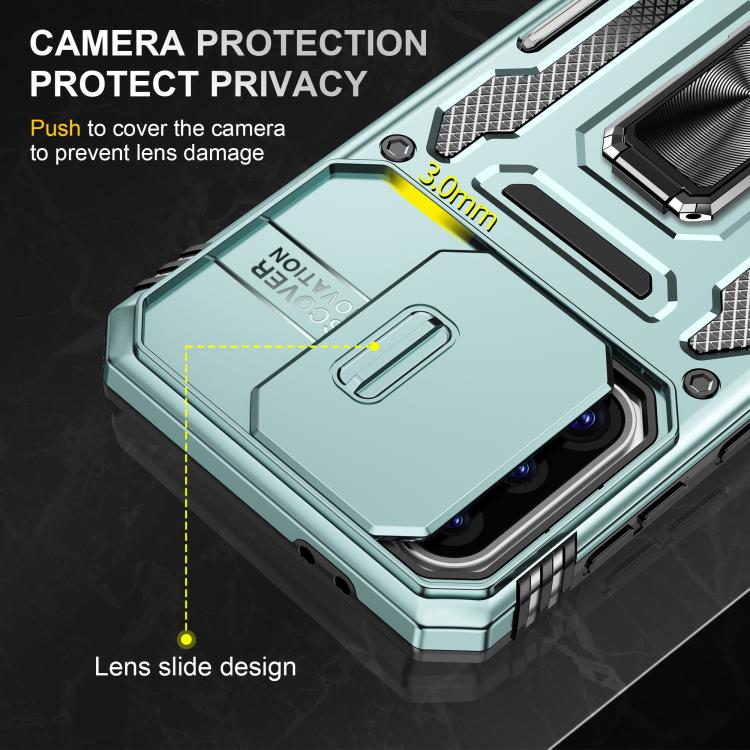 For Samsung Galaxy A36 / A56 / A37 5G Armor PC Hybrid TPU Camera Shield Phone Case