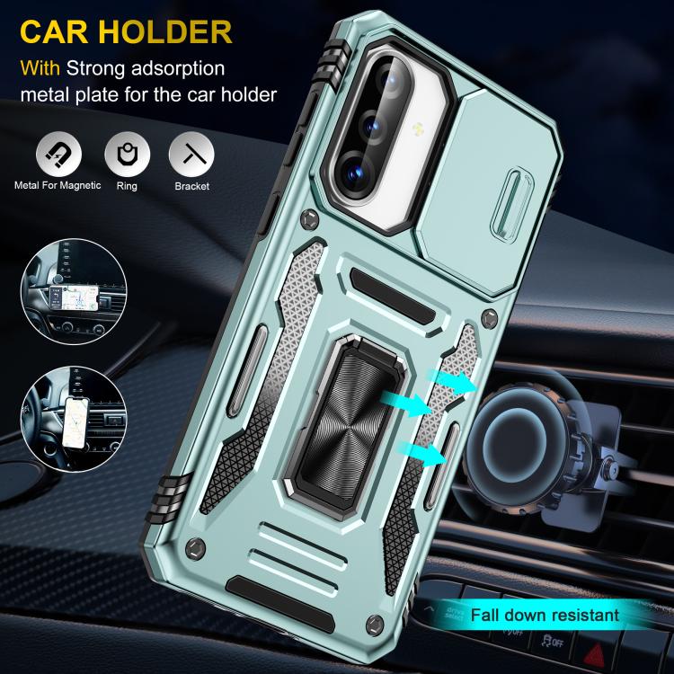 For Samsung Galaxy A36 / A56 / A37 5G Armor PC Hybrid TPU Camera Shield Phone Case