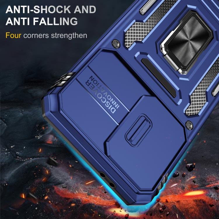 For Samsung Galaxy A36 / A56 / A37 5G Armor PC Hybrid TPU Camera Shield Phone Case