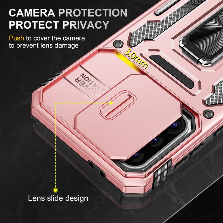 For Samsung Galaxy A36 / A56 / A37 5G Armor PC Hybrid TPU Camera Shield Phone Case