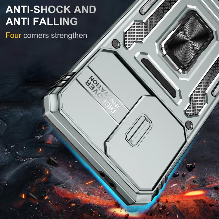 For Samsung Galaxy A36 / A56 / A37 5G Armor PC Hybrid TPU Camera Shield Phone Case