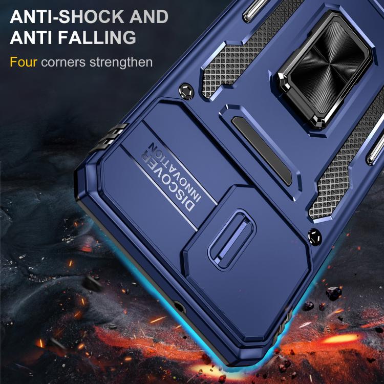 For Samsung Galaxy A07 4G Armor PC Hybrid TPU Camera Shield Phone Case