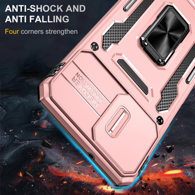 For Samsung Galaxy A07 4G Armor PC Hybrid TPU Camera Shield Phone Case