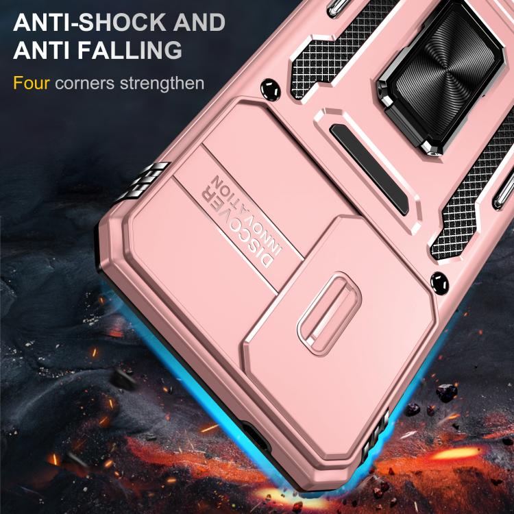 For Galaxy A57 5G Armor PC Hybrid TPU Camera Shield Phone Case