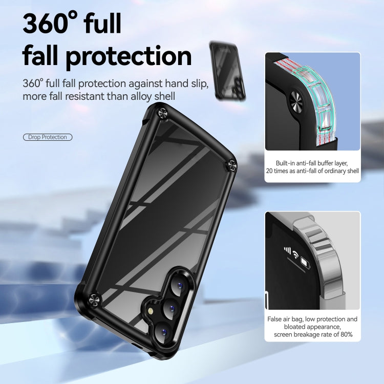 For Samsung Galaxy S25 5G TPU + PC Lens Protection Phone Case