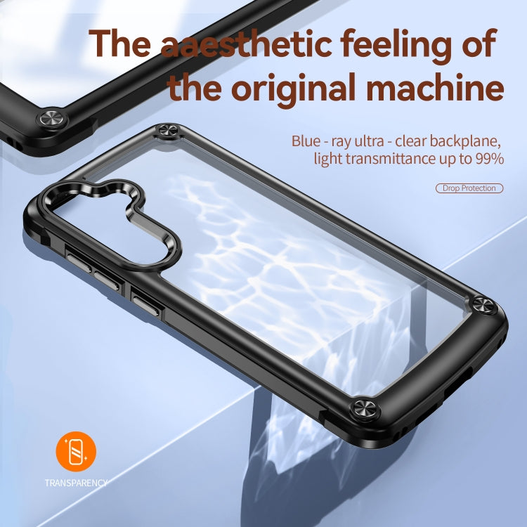For Samsung Galaxy S25 5G TPU + PC Lens Protection Phone Case