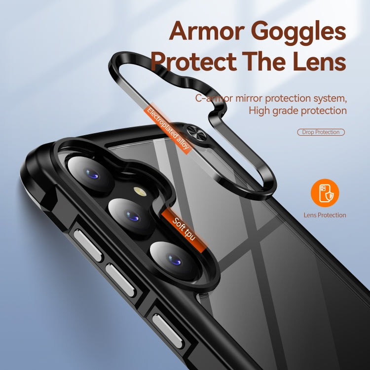 For Samsung Galaxy S25 5G TPU + PC Lens Protection Phone Case