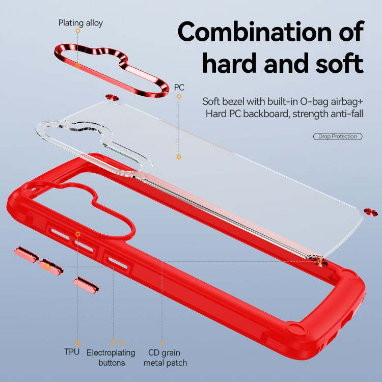 For Samsung Galaxy S25 5G TPU + PC Lens Protection Phone Case