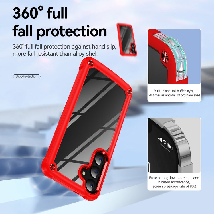 For Samsung Galaxy S25 5G TPU + PC Lens Protection Phone Case