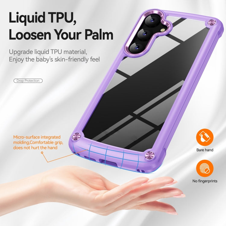 For Samsung Galaxy S25 5G TPU + PC Lens Protection Phone Case