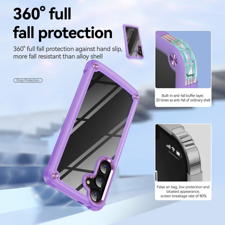 For Samsung Galaxy S25 5G TPU + PC Lens Protection Phone Case