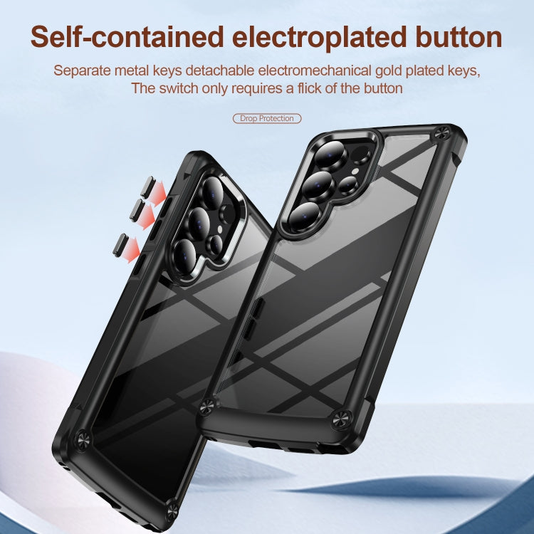 For Samsung Galaxy S25 Ultra 5G TPU + PC Lens Protection Phone Case