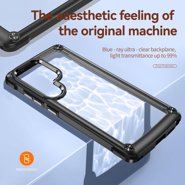 For Samsung Galaxy S25 Ultra 5G TPU + PC Lens Protection Phone Case
