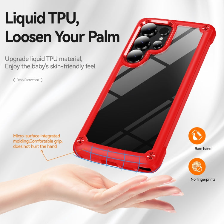 For Samsung Galaxy S25 Ultra 5G TPU + PC Lens Protection Phone Case