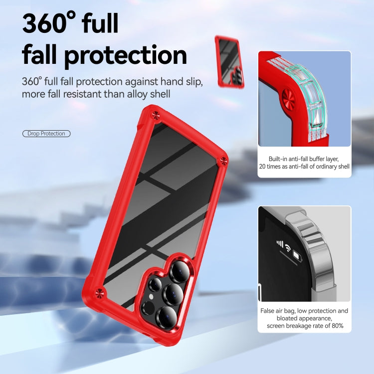 For Samsung Galaxy S25 Ultra 5G TPU + PC Lens Protection Phone Case