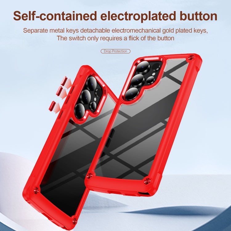 For Samsung Galaxy S25 Ultra 5G TPU + PC Lens Protection Phone Case