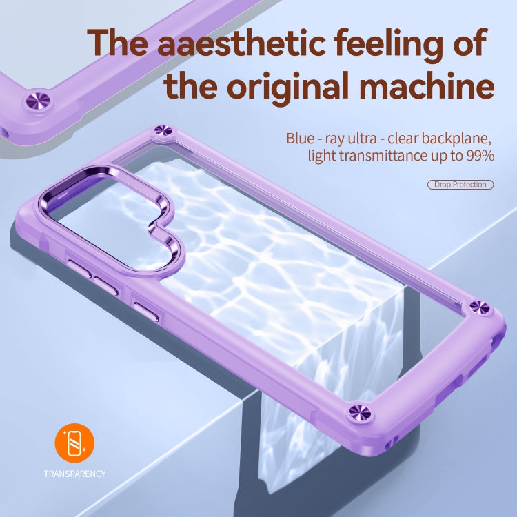 For Samsung Galaxy S25 Ultra 5G TPU + PC Lens Protection Phone Case