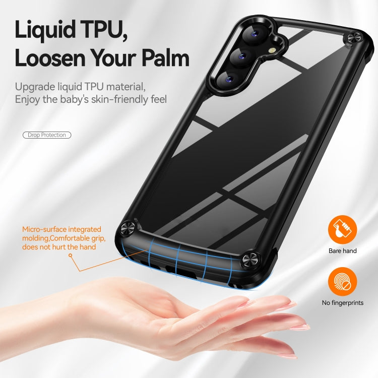 For Samsung Galaxy S24 FE 5G TPU + PC Lens Protection Phone Case