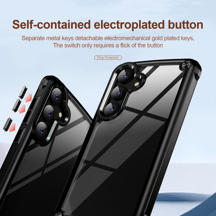 For Samsung Galaxy S24 FE 5G TPU + PC Lens Protection Phone Case