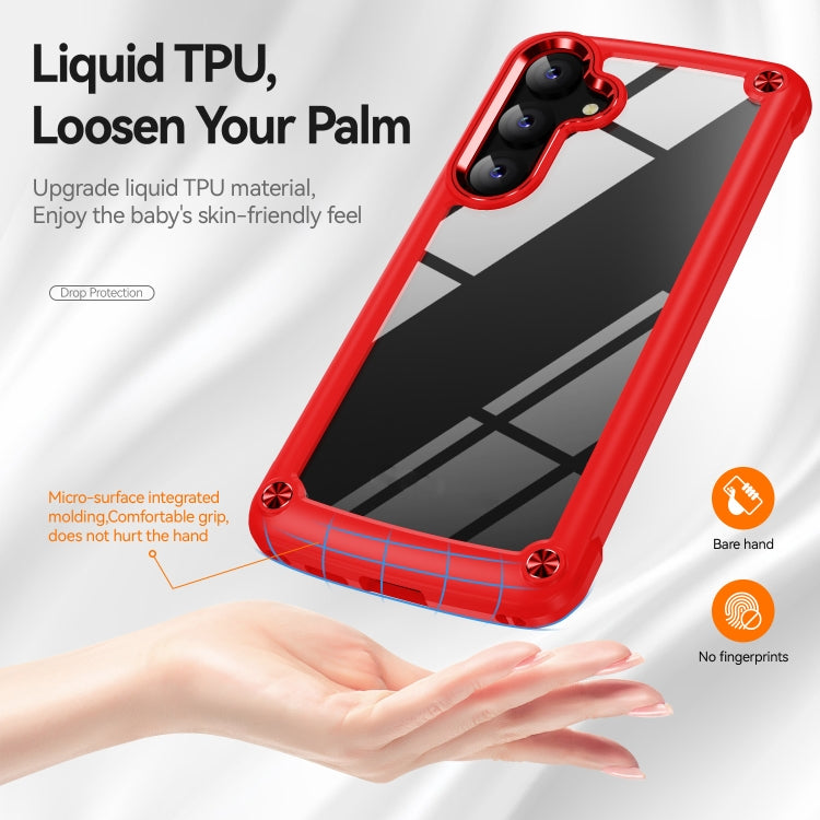 For Samsung Galaxy S24 FE 5G TPU + PC Lens Protection Phone Case