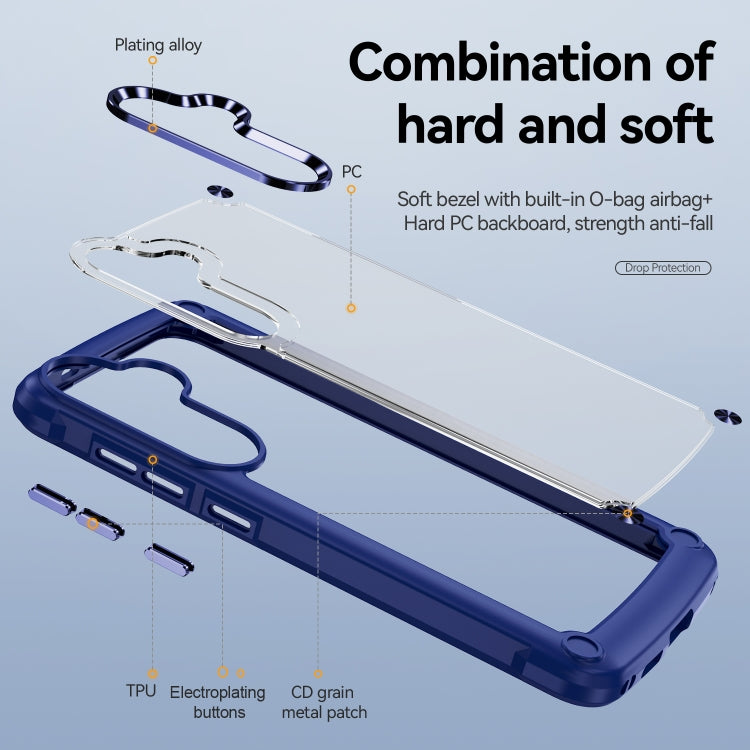For Samsung Galaxy S24 FE 5G TPU + PC Lens Protection Phone Case