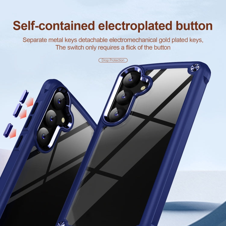 For Samsung Galaxy S24 FE 5G TPU + PC Lens Protection Phone Case