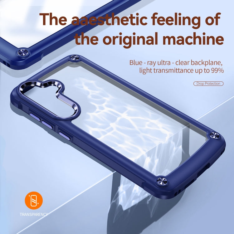 For Samsung Galaxy S24 FE 5G TPU + PC Lens Protection Phone Case