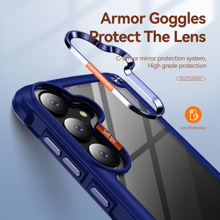 For Samsung Galaxy S24 FE 5G TPU + PC Lens Protection Phone Case