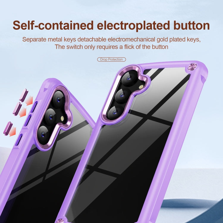 For Samsung Galaxy S24 FE 5G TPU + PC Lens Protection Phone Case