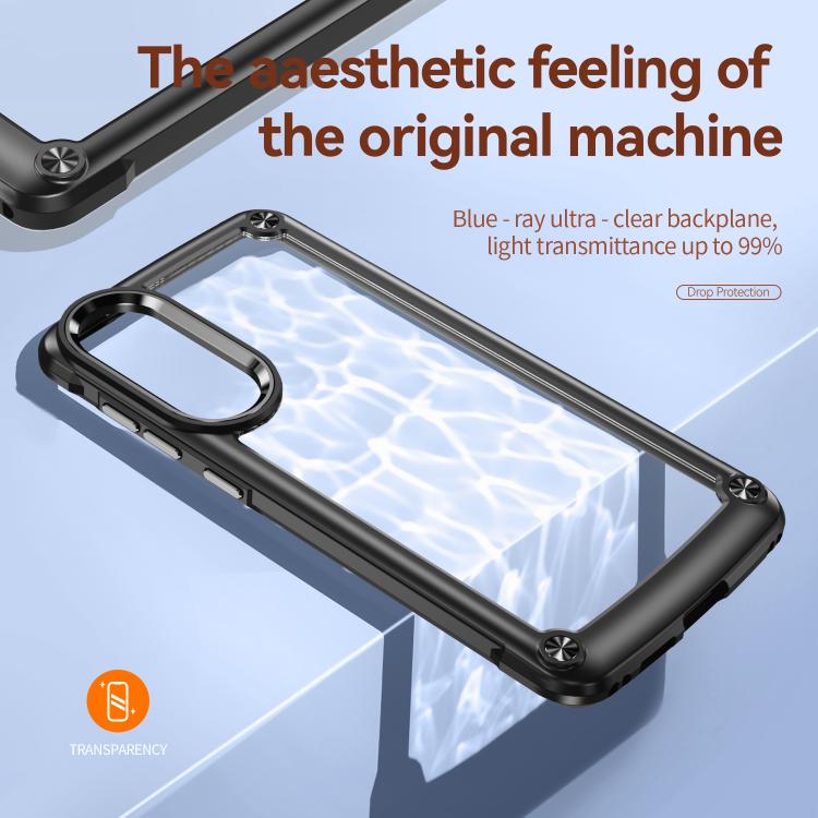For Samsung Galaxy S25 Edge 5G TPU + PC Lens Protection Phone Case