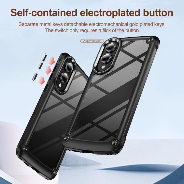 For Samsung Galaxy S25 Edge 5G TPU + PC Lens Protection Phone Case