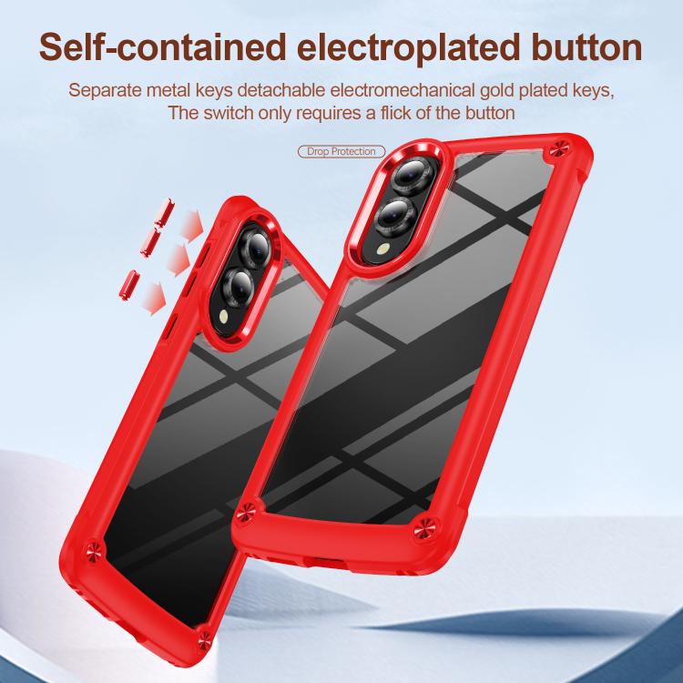 For Samsung Galaxy S25 Edge 5G TPU + PC Lens Protection Phone Case