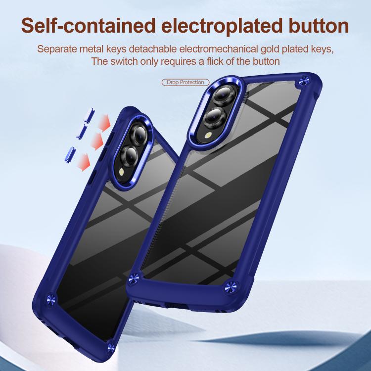 For Samsung Galaxy S25 Edge 5G TPU + PC Lens Protection Phone Case
