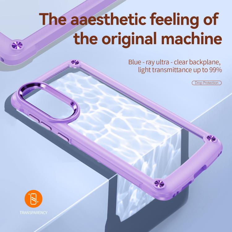 For Samsung Galaxy S25 Edge 5G TPU + PC Lens Protection Phone Case