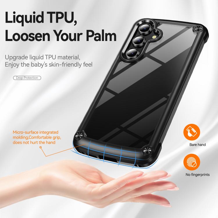 For Samsung Galaxy S25 FE 5G TPU + PC Lens Protection Phone Case