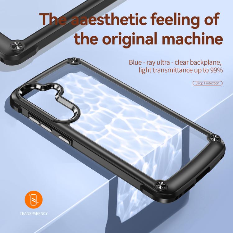 For Samsung Galaxy S25 FE 5G TPU + PC Lens Protection Phone Case